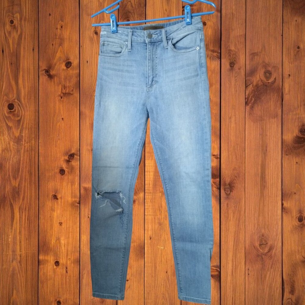 Joe's Jeans Women's Size 26 The Charlie Flawless Distressed High Rise Skinny